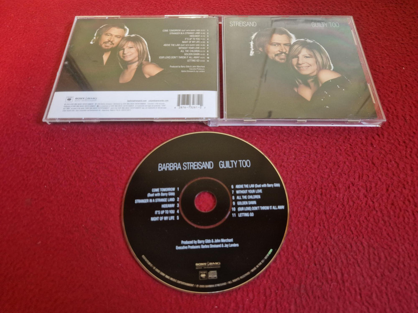 BARBRA STREISAND GUILTY TOO CD