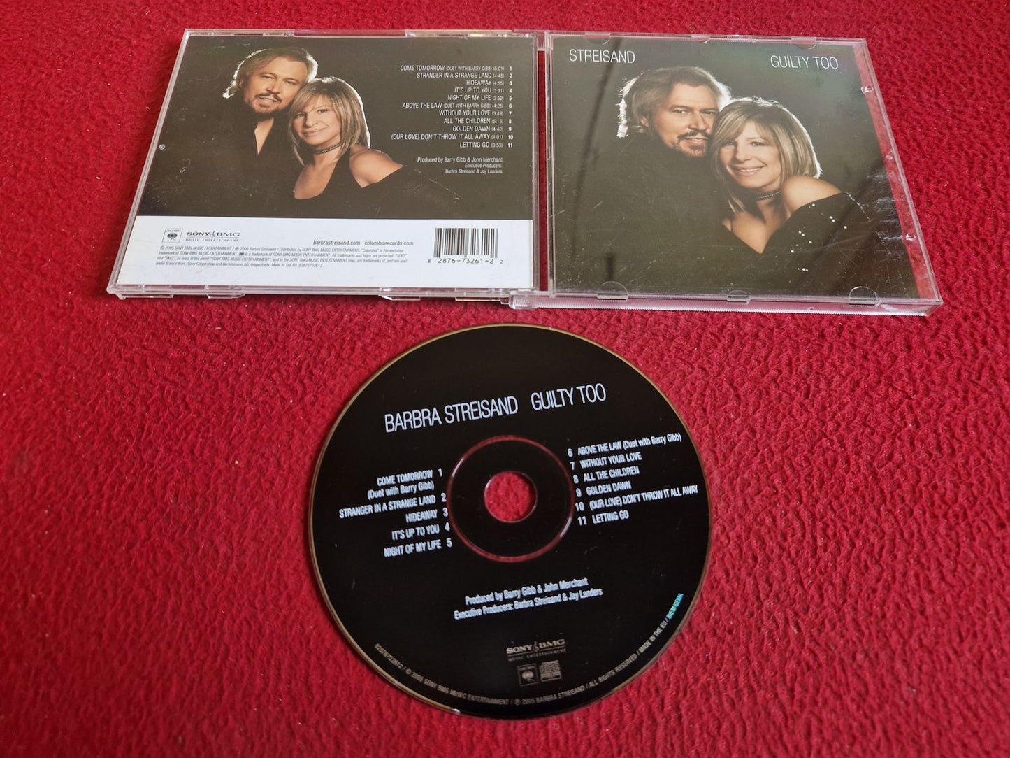 BARBRA STREISAND GUILTY TOO CD