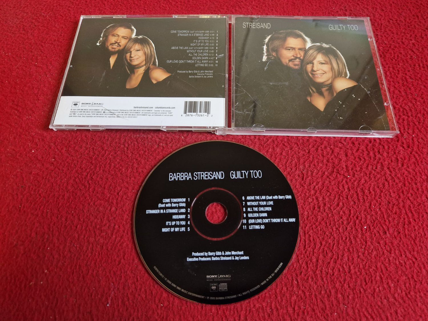 BARBRA STREISAND GUILTY TOO CD