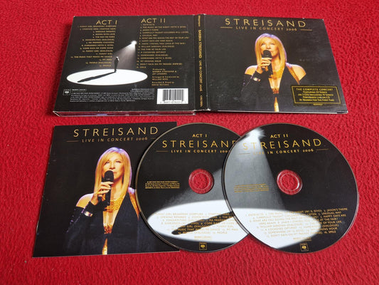BARBRA STREISAND LIVE IN CONCERT 2006 CD