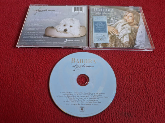 BARBRA STREISAND LOVE IS THE ANSWER CD