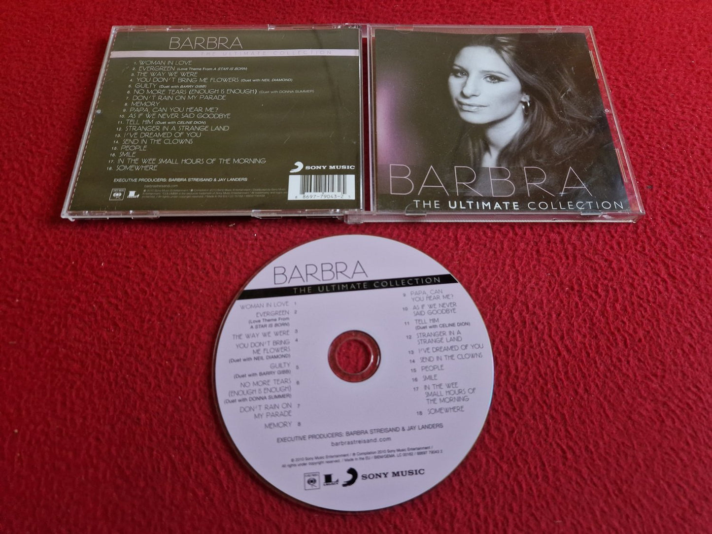 BARBRA STREISAND THE ULTIMATE COLLECTION CD