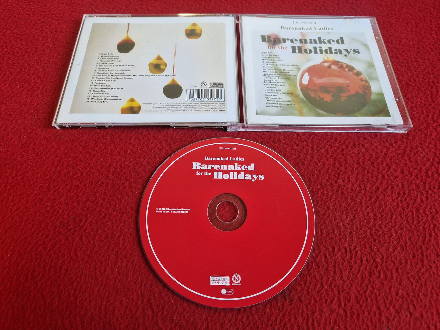 BARENAKED LADIES BARENAKED FOR THE HOLIDAYS CD