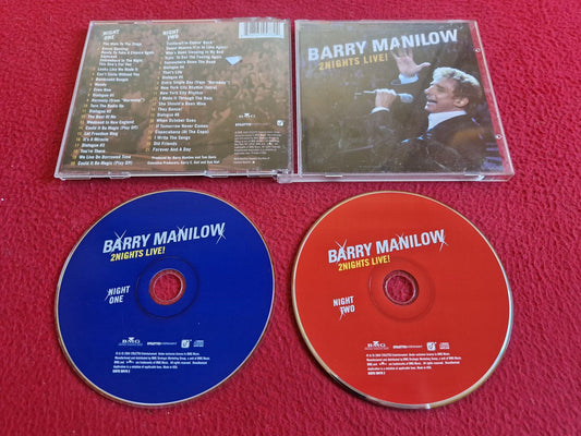 BARRY MANILOW 2 NIGHTS LIVE CD