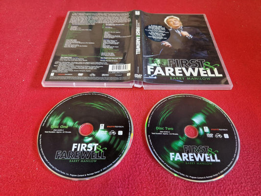 BARRY MANILOW FIRST FAREWELL till DVD