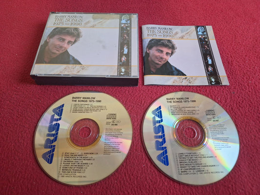 BARRY MANILOW THE SONGS 1975 - 1990 CD BOX
