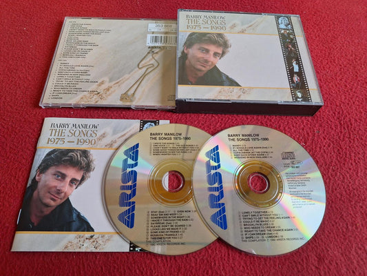 BARRY MANILOW THE SONGS 1975 - 1990 CD BOX