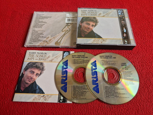 BARRY MANILOW THE SONGS 1975 - 1990 CD BOX