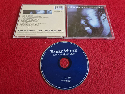 BARRY WHITE LET THE MUSIC PLAY CD