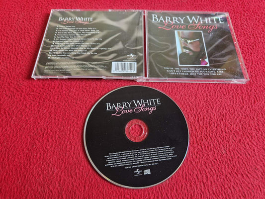 BARRY WHITE LOVE SONGS CD
