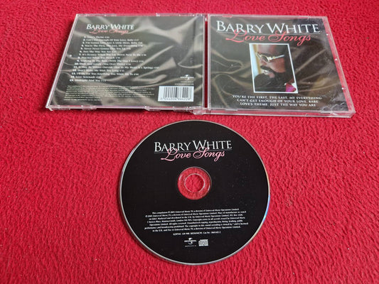 BARRY WHITE LOVE SONGS CD
