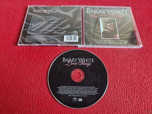 BARRY WHITE LOVE SONGS CD