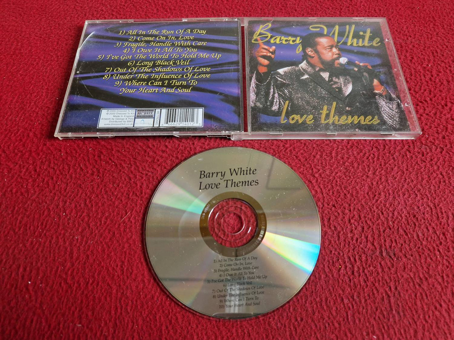 BARRY WHITE LOVE THEMES CD