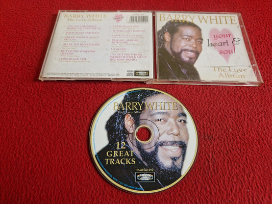 BARRY WHITE THE LOVE ALBUM CD