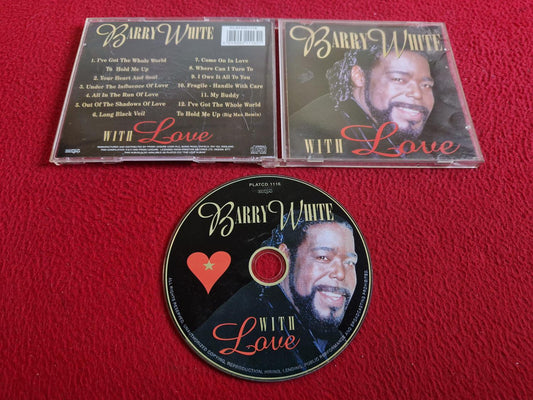 BARRY WHITE WITH LOVE CD