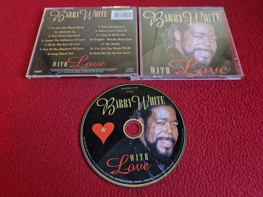 BARRY WHITE WITH LOVE CD