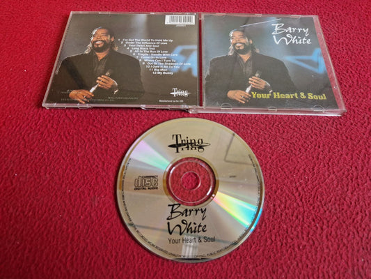 BARRY WHITE YOUR HEART & SOUL CD