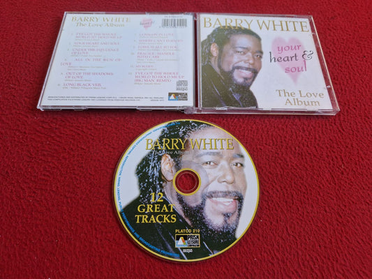 BARRY WHITE YOUR HEART & SOUL THE LOVE ALBUM CD