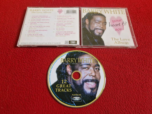 BARRY WHITE YOUR HEART & SOUL THE LOVE ALBUM CD
