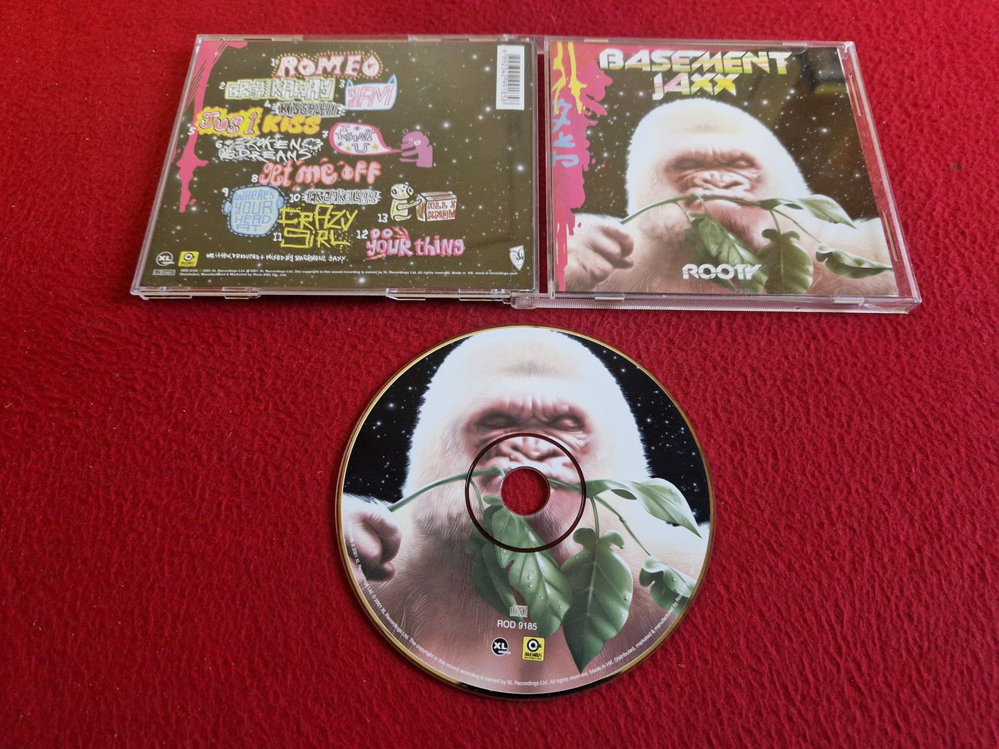 BASEMENT JAXX ROOTY CD