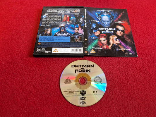 BATMAN AND ROBIN DVD