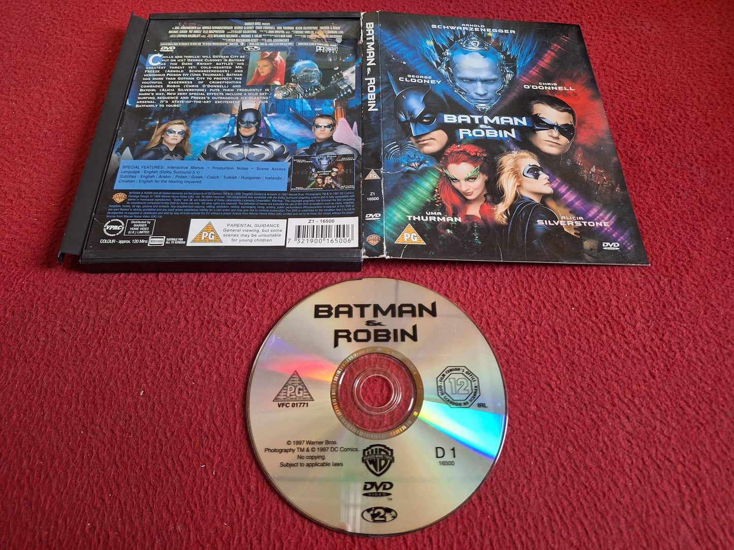 BATMAN & ROBIN [ SNAPCASE ] DVD