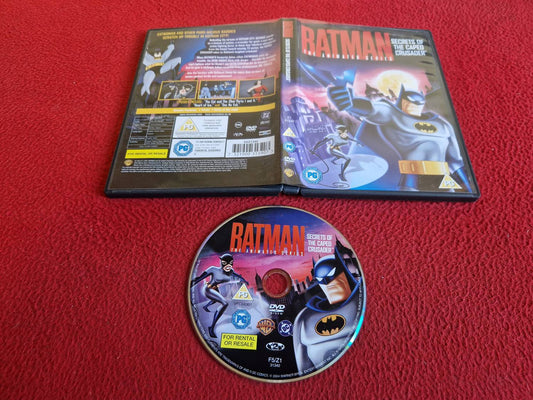 BATMAN THE ANIMATED SERIES SECRETS OF THE CAPED CRUSADER DVD