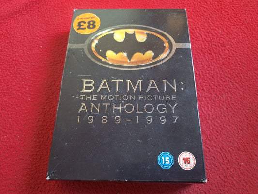 BATMAN THE MOTION PICTURE ANTHOLOGY 1989 - 1997 BOX DVD