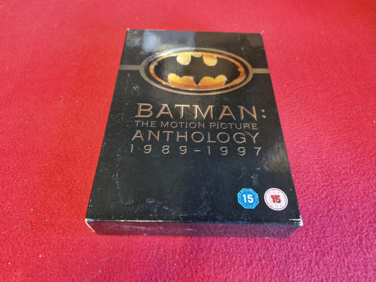 BATMAN THE MOTION PICTURE ANTHOLOGY 1989 - 1997 BOX till DVD