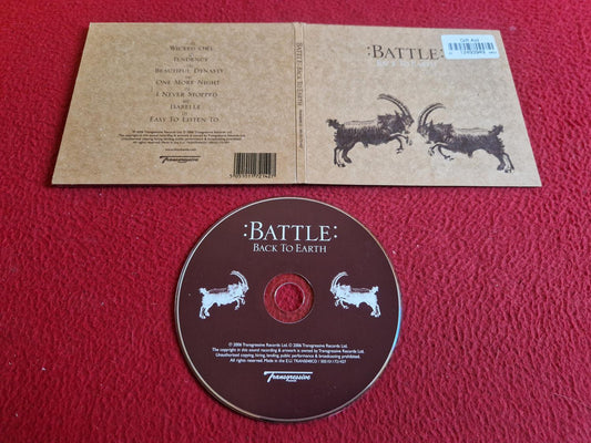BATTLE BACK TO EARTH CD