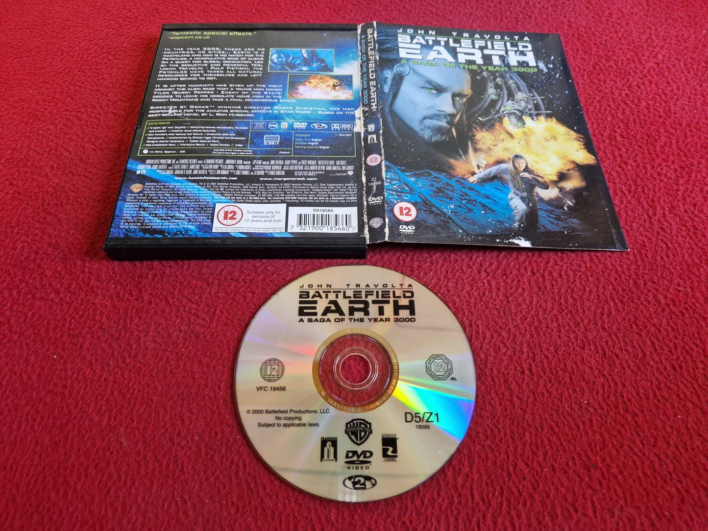 BATTLEFIELD EARTH [ SNAPCASE ] DVD