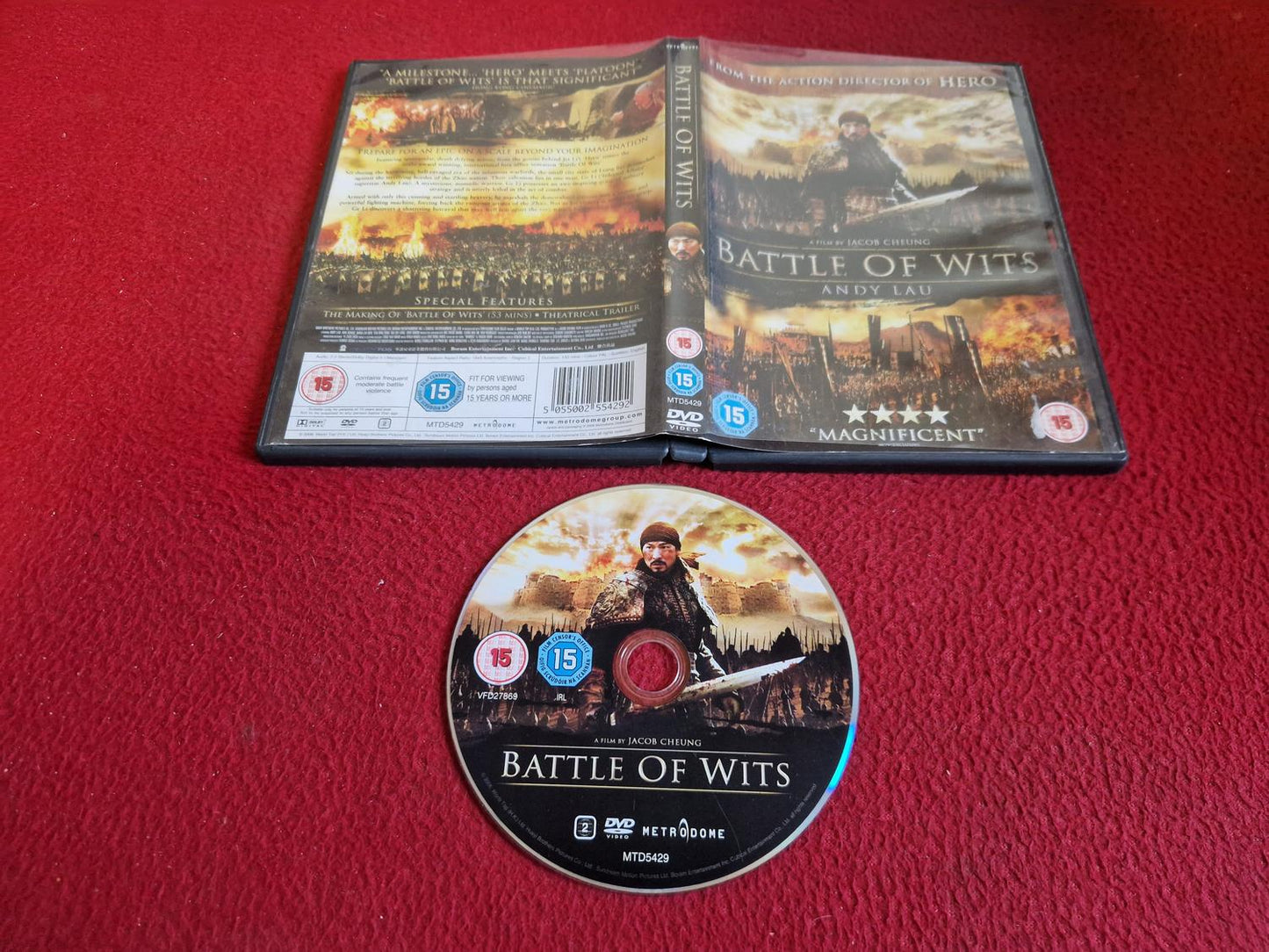 BATTLE OF WITS [ MANDARIN TAL ENGELSK TEXT ] DVD