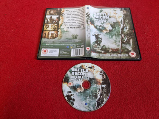 BATTLE RECON THE CALL TO DUTY DVD