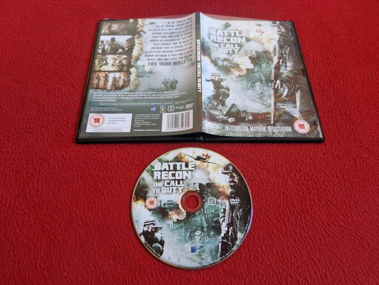 BATTLE RECON THE CALL TO DUTY DVD