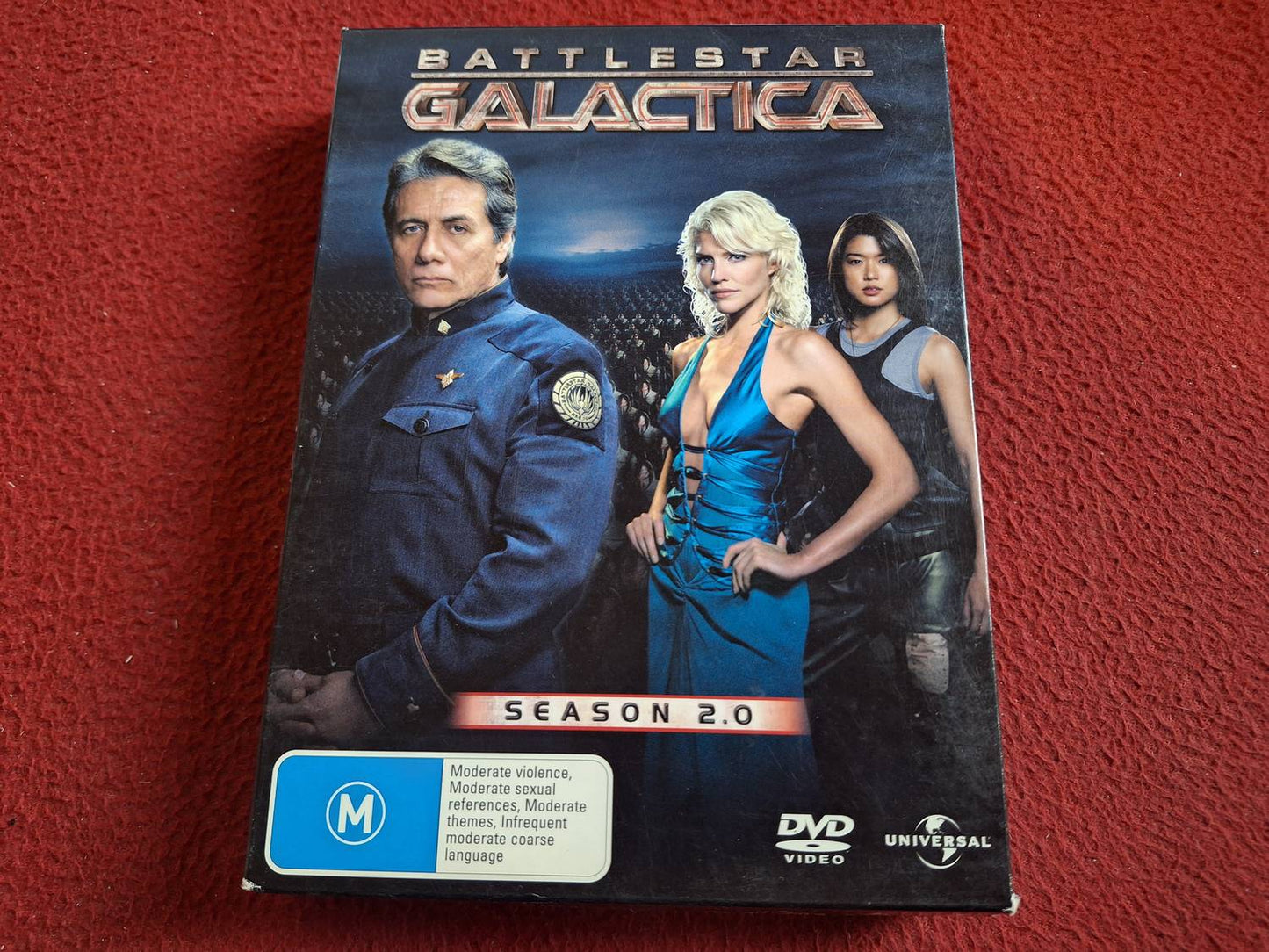 BATTLESTAR GALACTICA SEASON 2.0 BOX DVD