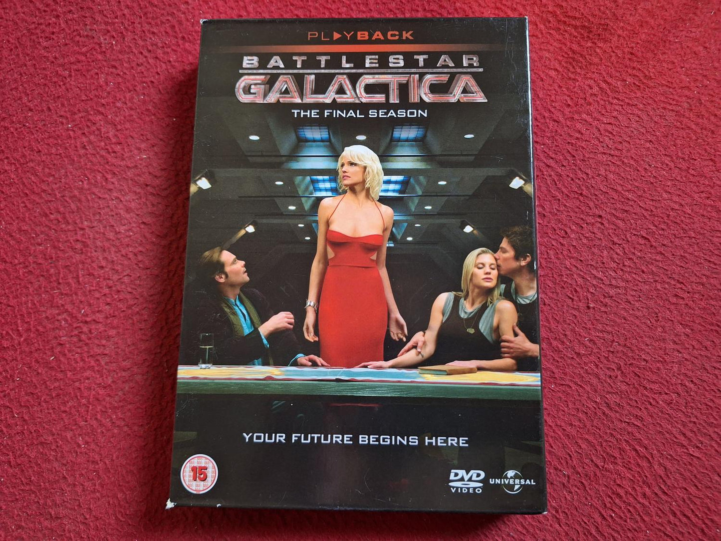 BATTLESTAR GALACTICA THE FINAL SEASON BOX DVD