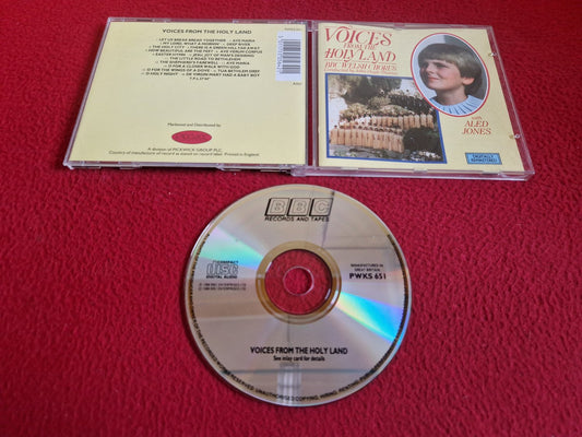 BBC WELSH CHORUS CONDUCTED JOHN THOMAS WITH ALED JONES VOICES FROM HOLY LAND CD