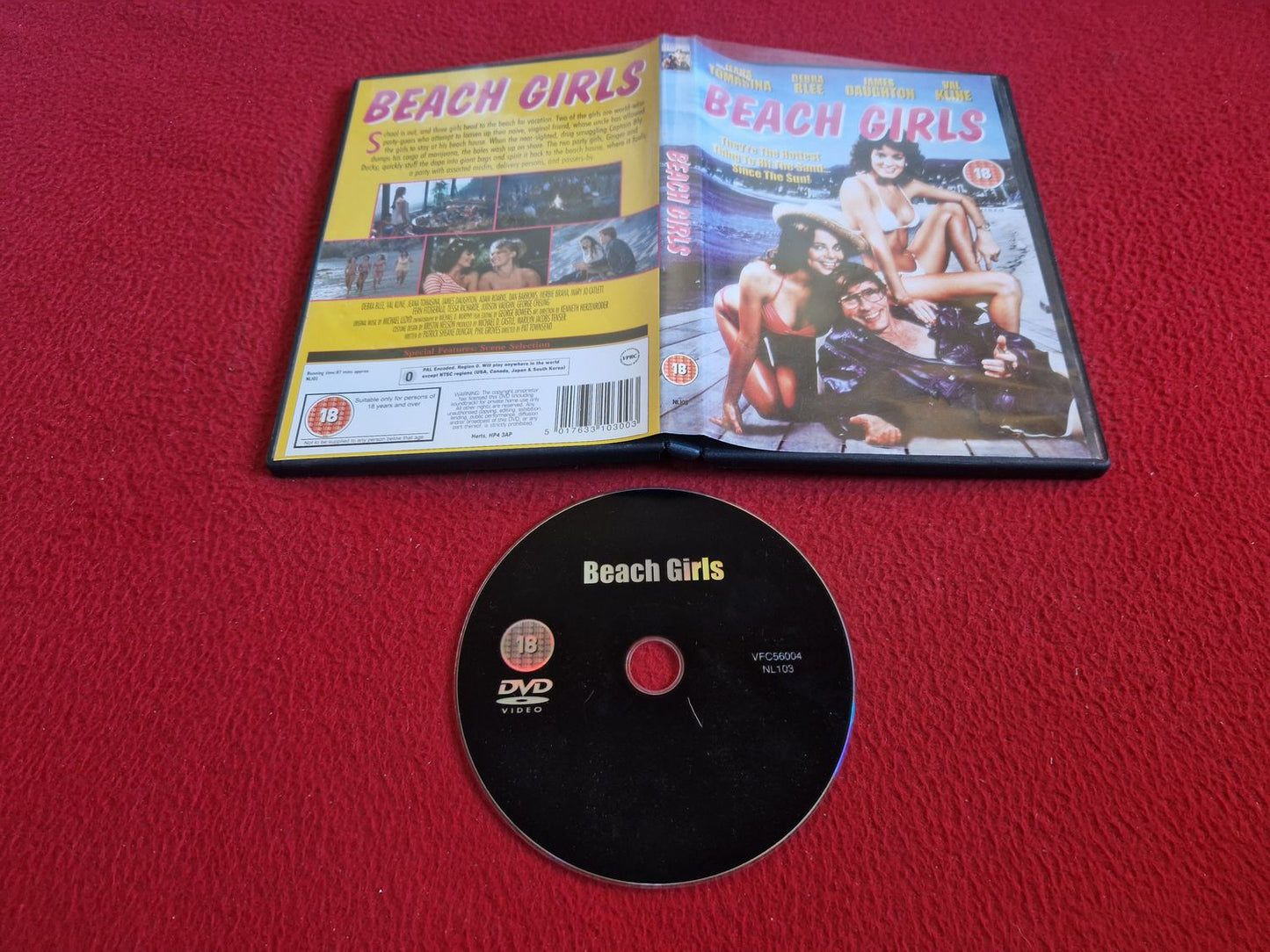 BEACH GIRLS DVD