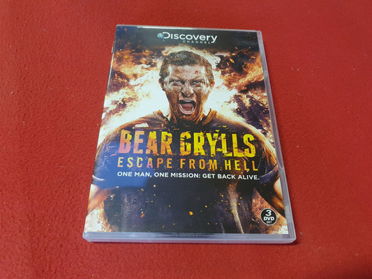 BEAR GRYLLS ESCAPE FROM HELL BOX till DVD