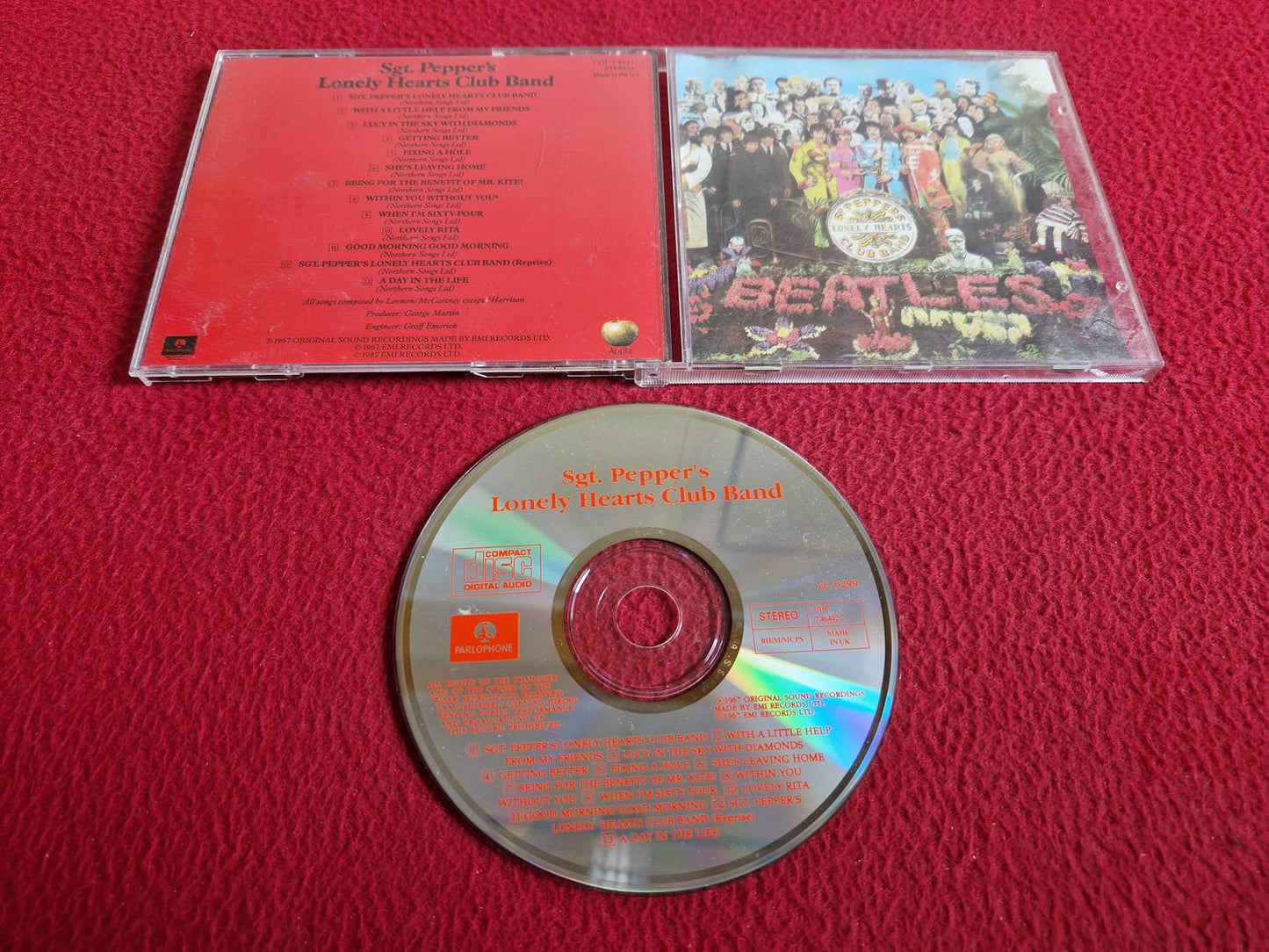 BEATLES SGT. PEPPER'S LONELY HEARTS CLUB BAND CD