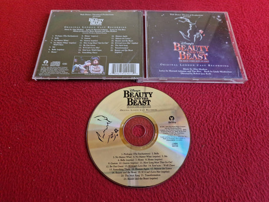 BEAUTY AND THE BEAST ORIGINAL LONDON CAST RECORDING CD