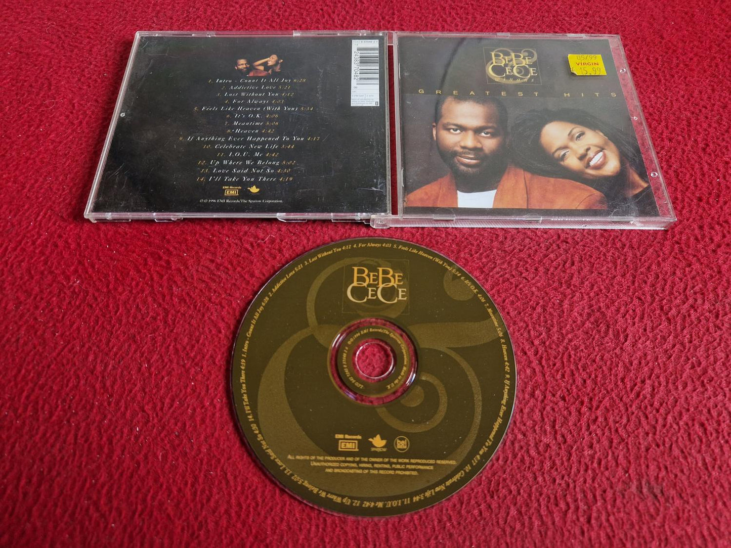 BEBE & CECE WINANS GREATEST HITS CD