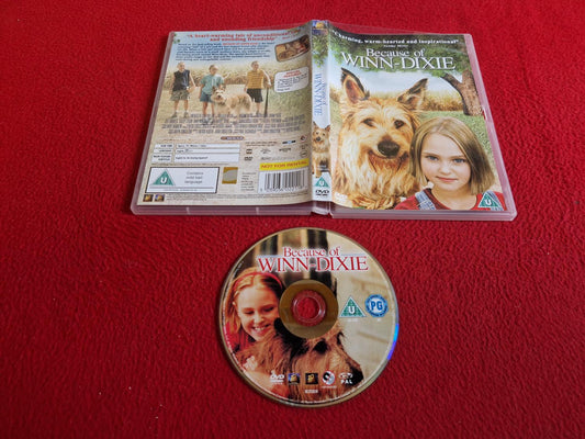 BECAUSE OF WINN DIXIE DVD