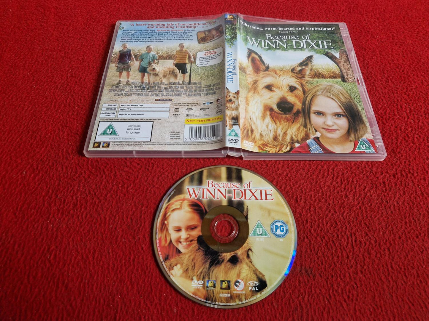 BECAUSE OF WINN-DIXIE DVD