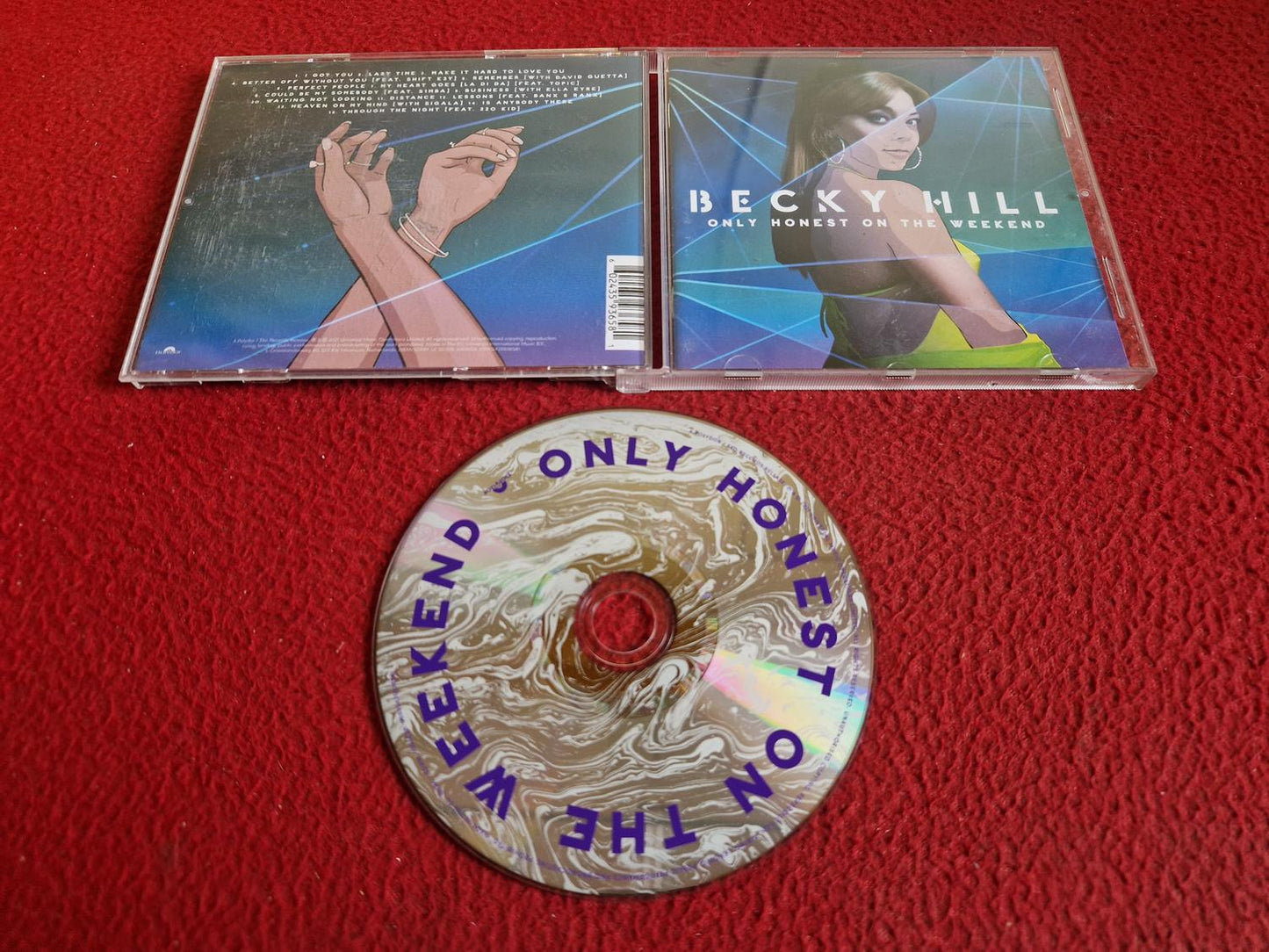 BECKY HILL ONLY HONEST ON THE WEEKEND CD