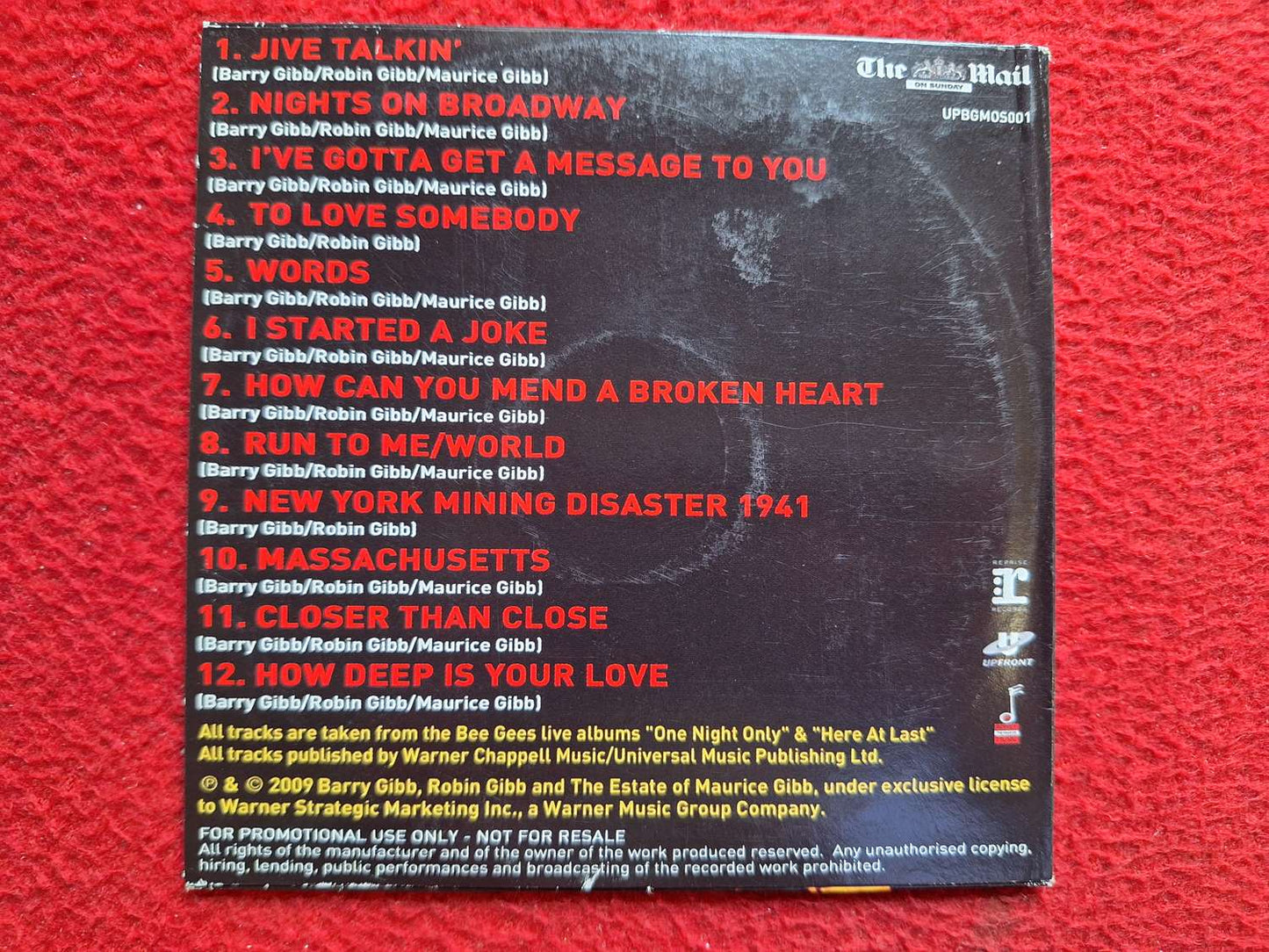BEE GEES - BEE GEES [ THE MAIL ] CD