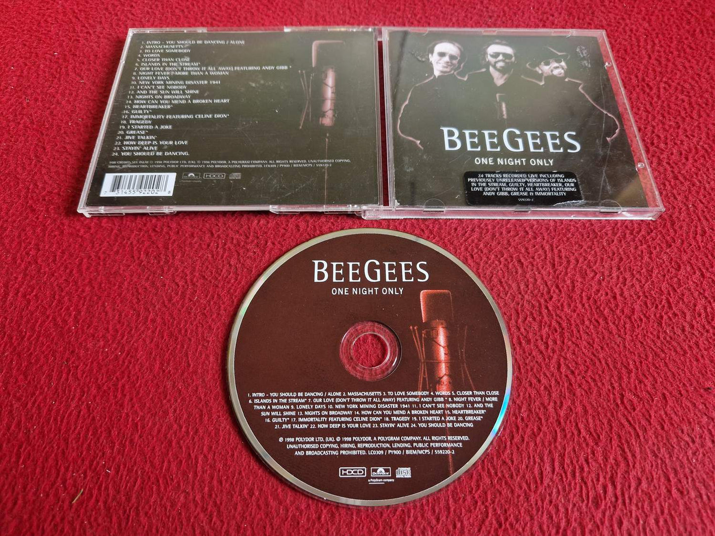 BEE GEES ONE NIGHT ONLY CD