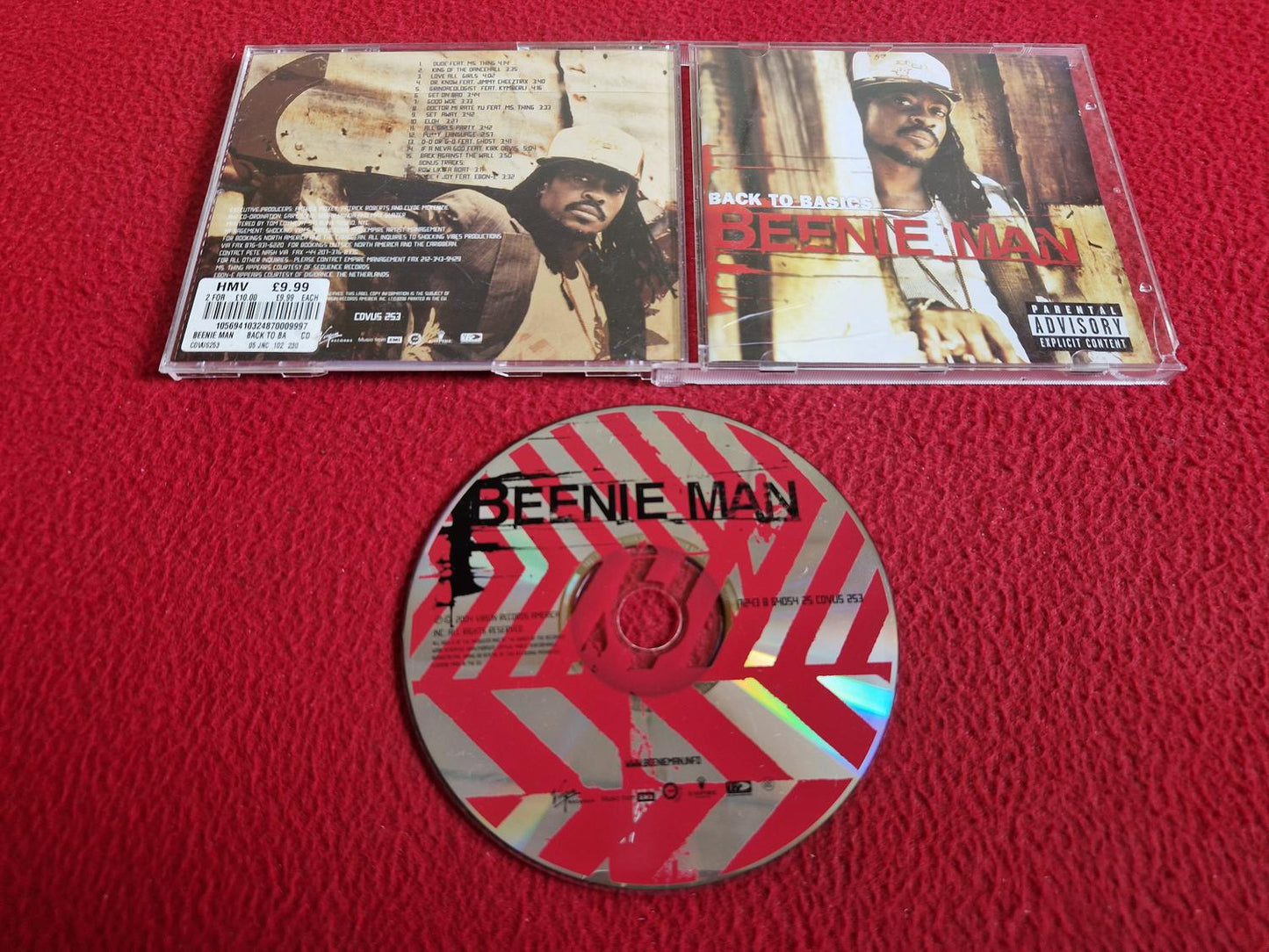BEENIE MAN BACK TO BASICS CD