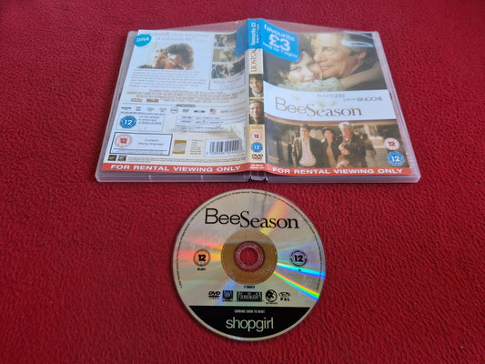 BEE SEASON DVD