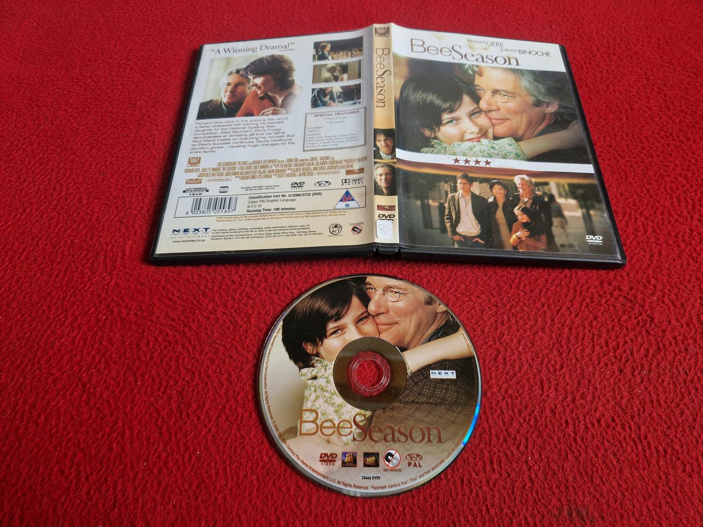 BEE SEASON [ SVENSK TEXT ] DVD